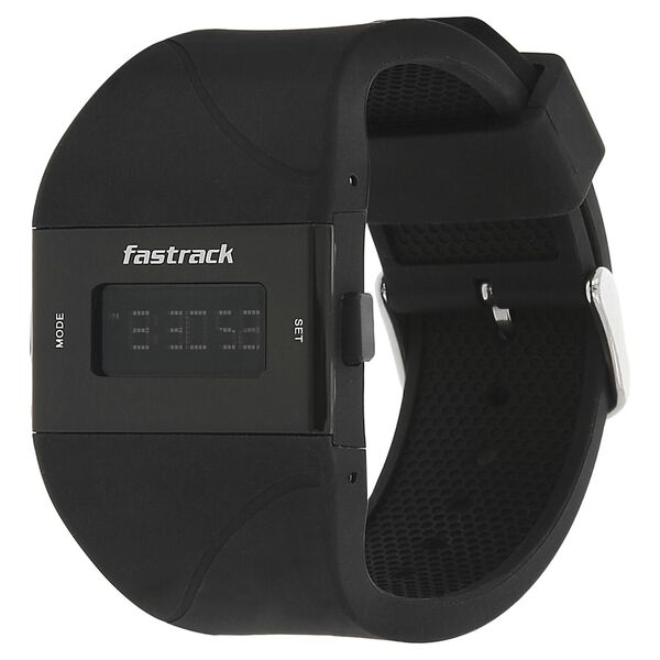 Fastrack Digital Black Dial Plastic Strap Watch for Girls - image number 1