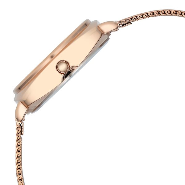 Fastrack Stunners X Quartz Analog Rose Gold Dial Stainless Steel Strap Watch For Girls - image number 3