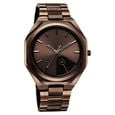 Fastrack 9 to Fine Analog with Brown Dial Metal Strap Watch for Guys - image number 1