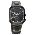 Fastrack Groove Multifunction Black Dial Metal Strap Guy's Watch with Lume indices - image number 1