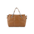 Fastrack Puff It Up Satchel in Tan - image number 4