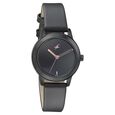 Fastrack Pulse Quartz Analog Black Dial Leather Strap Watch for Girls - image number 0