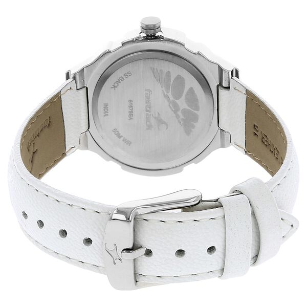 Fastrack Quartz Analog Blue Dial Leather Strap Watch for Girls - image number 3