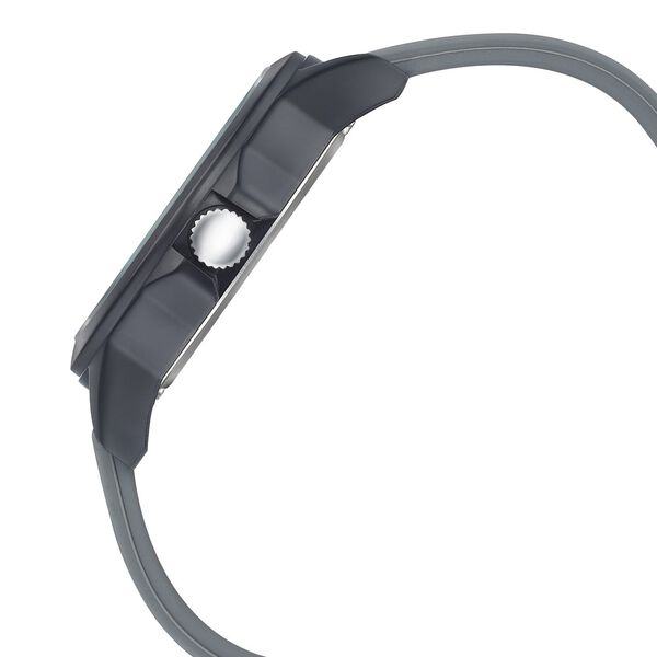 Fastrack Tees Quartz Analog Grey Dial Silicone Strap Unisex Watch - image number 3