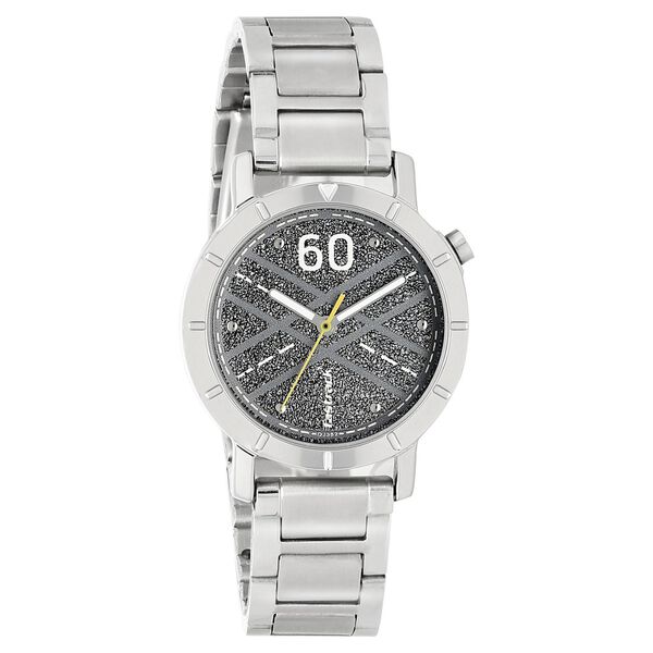 Fastrack Road Trip Quartz Analog Grey Dial Stainless Steel Strap Watch for Girls - image number 1