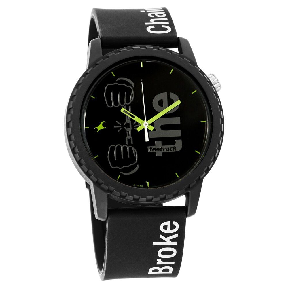 Fastrack watches with outlet rubber strap
