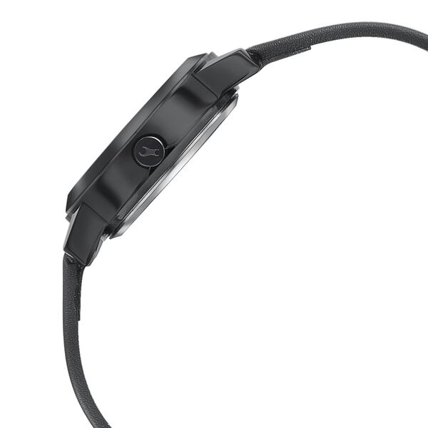 Fastrack Pulse Quartz Analog Black Dial Leather Strap Watch for Girls - image number 3