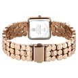 Vyb Iconiqu? By Fastrack Quartz Analog Lilac Mother of Pearl Dial Rose Gold Metal Strap Watch For Girls - image number 6