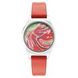 Fastrack Stunners Quartz Analog Multicoloured Dial Leather Strap Watch for Girls - image number 1