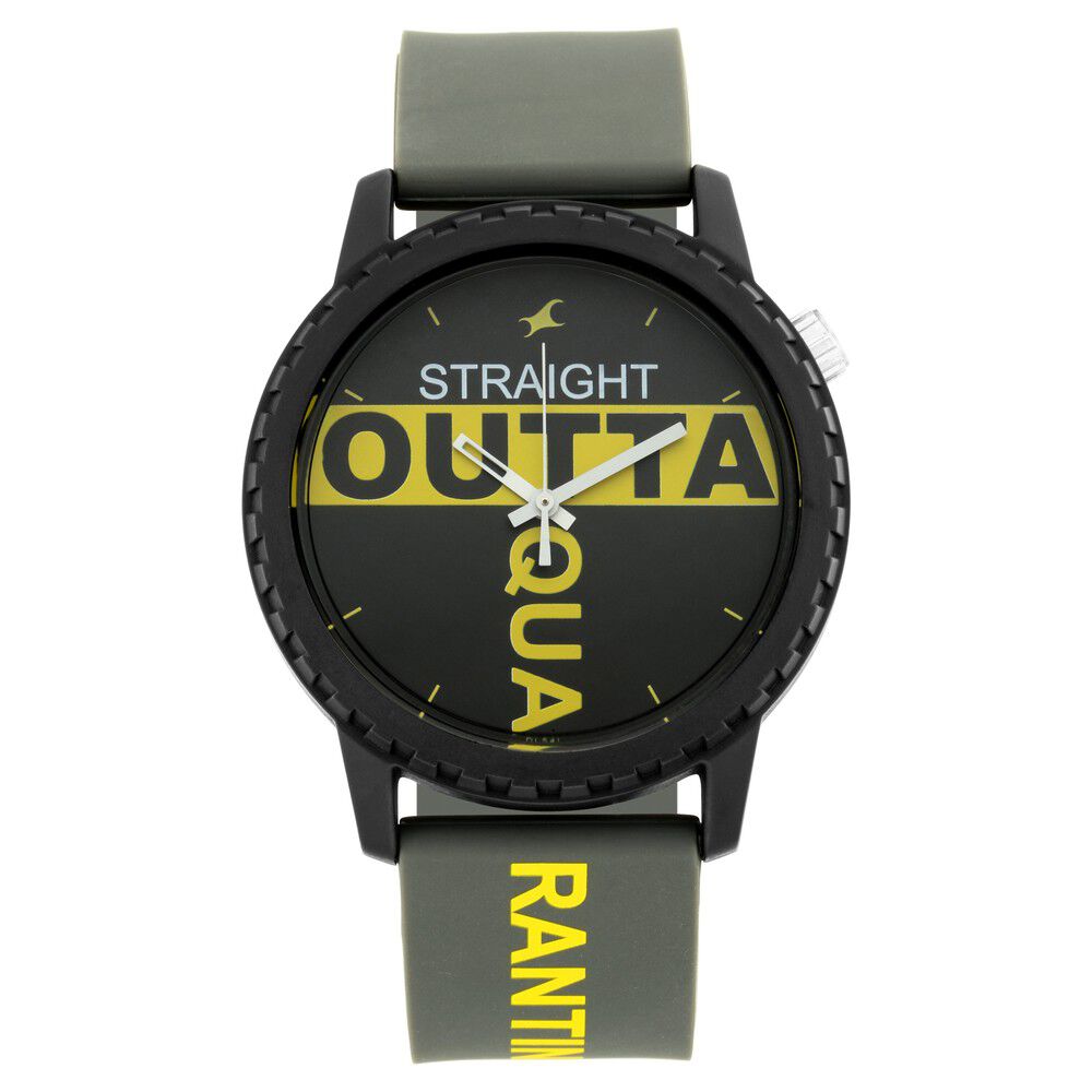 Buy Online Fastrack Lockdown Quartz Analog Bicolour Dial Silicone Strap Unisex Watch ns38039pp21w Fastrack