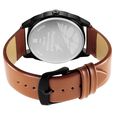 Fastrack After Dark Brown Dial Leather Strap Watch for Guys - image number 5