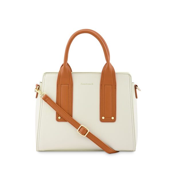Fastrack Structured Satchel Bag with Detachable Sling - image number 1