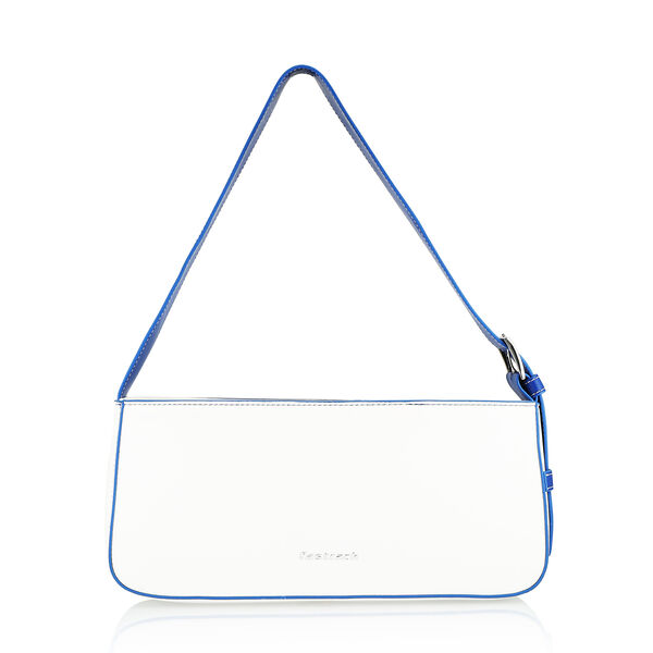 Fastrack Structured Shoulder Bag with Pockets in White - image number 3