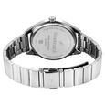 Fastrack Style Up Quartz Analog with Date Blue Dial Silver Colour Stainless Steel Strap Watch For Girls - image number 4