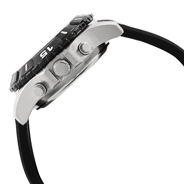 Fastrack Quartz Analog Digital Black Dial Silicone Strap Watch for Guys - image number 2
