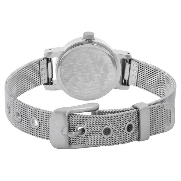 Fastrack Quartz Analog Black Dial Metal Strap Watch for Girls - image number 3