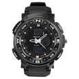 Fastrack AnaDigi Black Dial Black Colour Plastic Strap Unisex Watch - image number 0