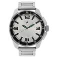Fastrack Quartz Analog Grey Dial Leather Strap Watch for Guys