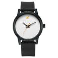 Fastrack Tees Quartz Analog White Dial Silicone Strap Watch for Guys - image number 0
