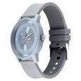 Fastrack Y2K Analog with Icy Blue Dial Silicon Strap Watch for Guys - image number 2