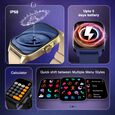 Fastrack New Astor FS1 PRO Smartwatch, Large Super AMOLED Display 5 CM AOD, NextGen Chipset lag Free & Fast Experience - image number 5