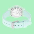 Fastrack Monochrome Quartz Analog Green Dial Silicone Strap Watch for Girls - image number 4