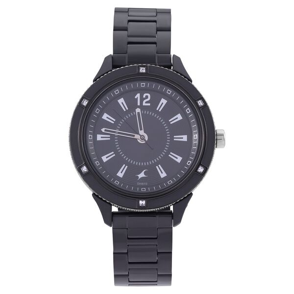 Fastrack Varsity Black Dial Quartz Analog Watch for Girls - image number 1