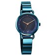 Fastrack Pulse Quartz Analog Blue Dial Stainless Steel Strap Watch for Girls - image number 1