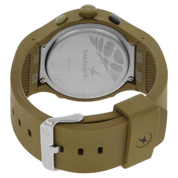 Fastrack Quartz Analog Digital Black Dial Plastic Strap Watch for Guys - image number 3