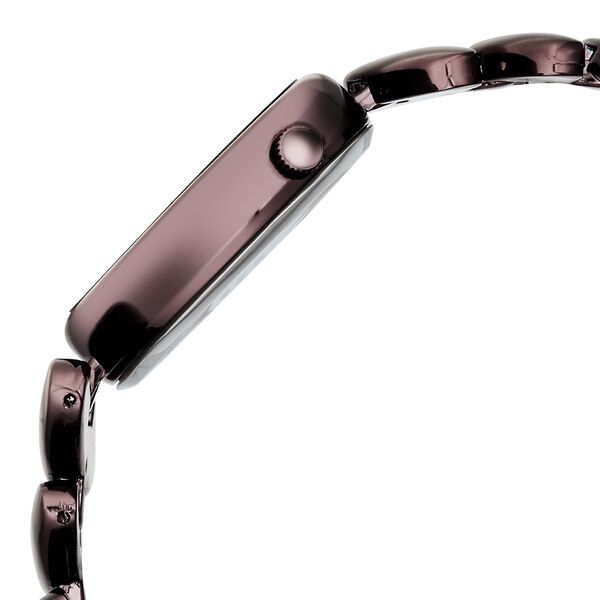 Vyb Successor By Fastrack Quartz Analog Brown Dial Brown Metal Strap Watch For Girls - image number 4