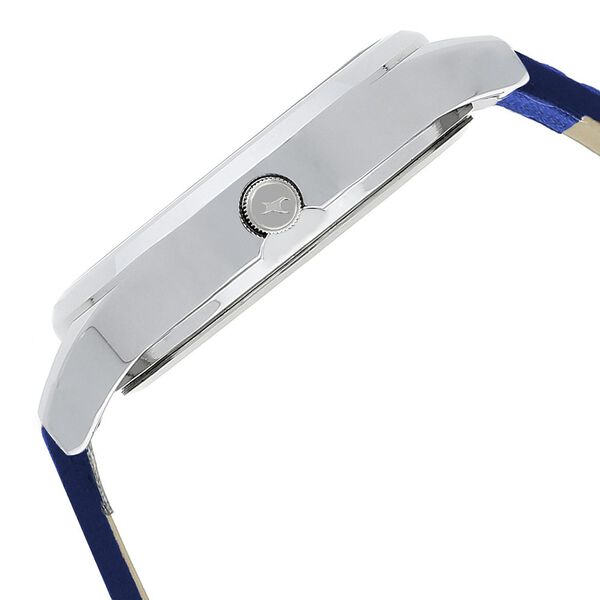 Fastrack Tropical Waters Quartz Analog White Dial Leather Strap Watch for Girls - image number 3