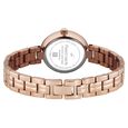 Fastrack Stunners Quartz Analog Beige Dial Rose Gold Stainless Steel Strap Watch For Girls - image number 5
