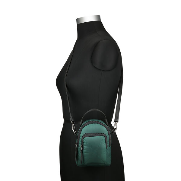 Fastrack Nylon Crossbody Sling Bag in Green - image number 4