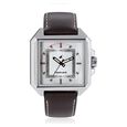 Fastrack Quartz Analog Silver Dial Leather Strap Watch for Guys - image number 0