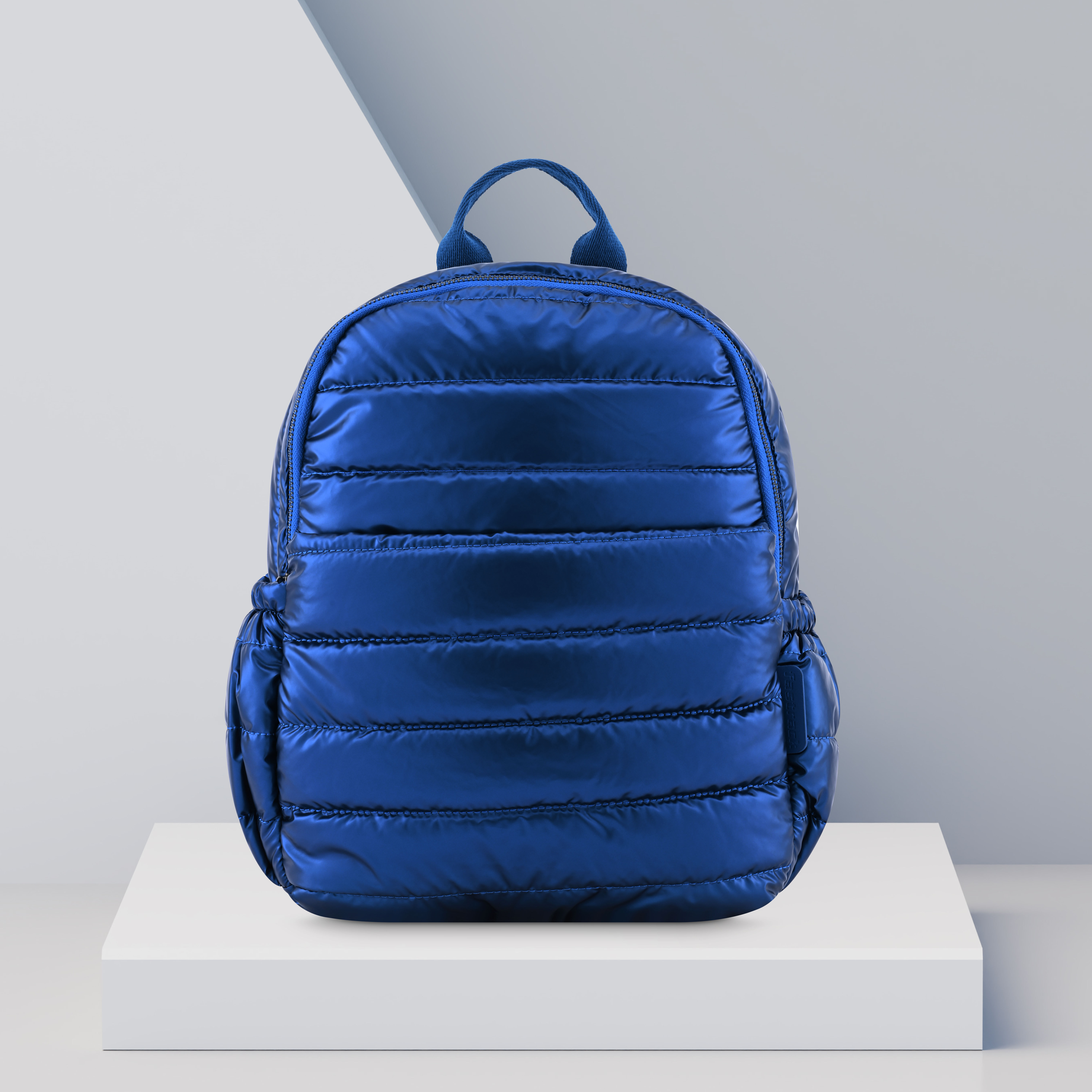 Buy Online Fastrack Cobalt Blue College Backpack for Women f241bplan02bl1 Fastrack