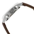 Fastrack All Nighters Quartz Multifunction Brown Dial Leather Strap Watch for Guys - image number 2