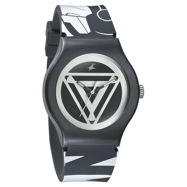 Fastrack Avengers End Game Quartz Analog Multicoloured Dial Silicone Strap Unisex Watch - image number 0