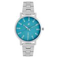 Fastrack Quartz Analog White Dial Leather Strap Watch for Girls