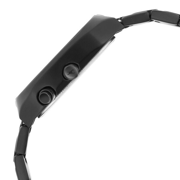 Fastrack Groove Multifunction Grey Dial Metal Strap Guy's Watch with Lume indices - image number 3