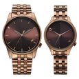 Fastrack Mixmatched Quartz Analog Blue Dial With Silver Metal Strap Watch For Couple