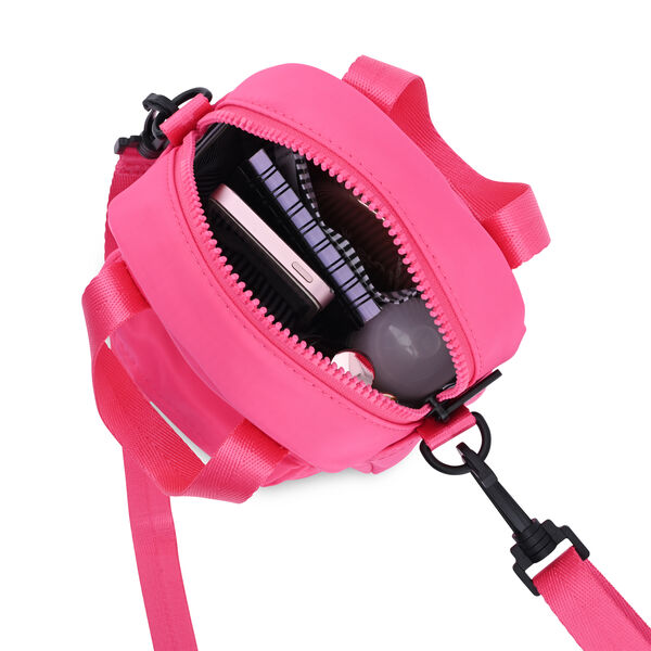 Fastrack Snack-Pack Pink Sling Bag with Detachable Sling - image number 6