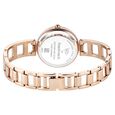 Vyb Seeker By Fastrack Quartz Analog Green Dial Rose Gold Metal Strap Watch For Girls - image number 5