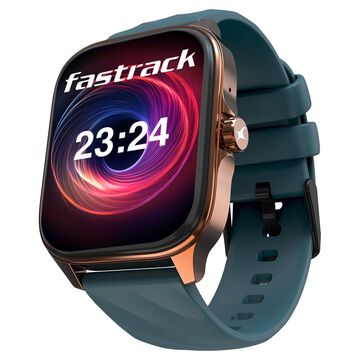 Fastrack New Astor FS1 PRO Smartwatch, Large Super AMOLED Display 5 CM AOD, NextGen Chipset lag Free & Fast Experience