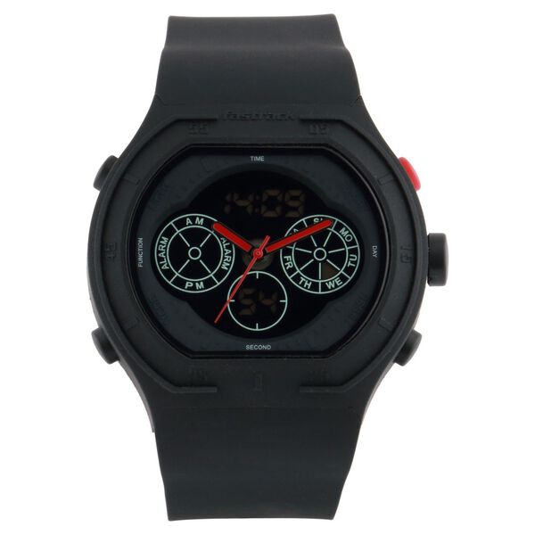 Fastrack Digital Black Dial Plastic Strap Watch for Guys - image number 0