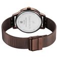 Fastrack Style Up Quartz Analog Brown Dial Brown Colour Stainless Steel Strap Watch For Girls - image number 4