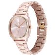 Fastrack Vyb Slayer Quartz Analog Pink Dial Metal Strap Watch for Girls - image number 3