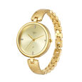 Fastrack Vyb Diva Quartz Analog Golden Dial Metal Strap Watch for Girls - image number 3