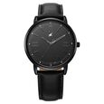 Fastrack Stunners X Quartz Analog Beige Dial Leather Strap Watch For Guys