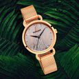 Fastrack Animal Print Quartz Analog Black Dial Stainless Steel Strap Watch for Girls