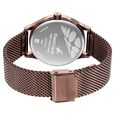 Fastrack Style Up Quartz Analog with Day and Date Brown Dial Stainless Steel Strap Watch for Guys - image number 5